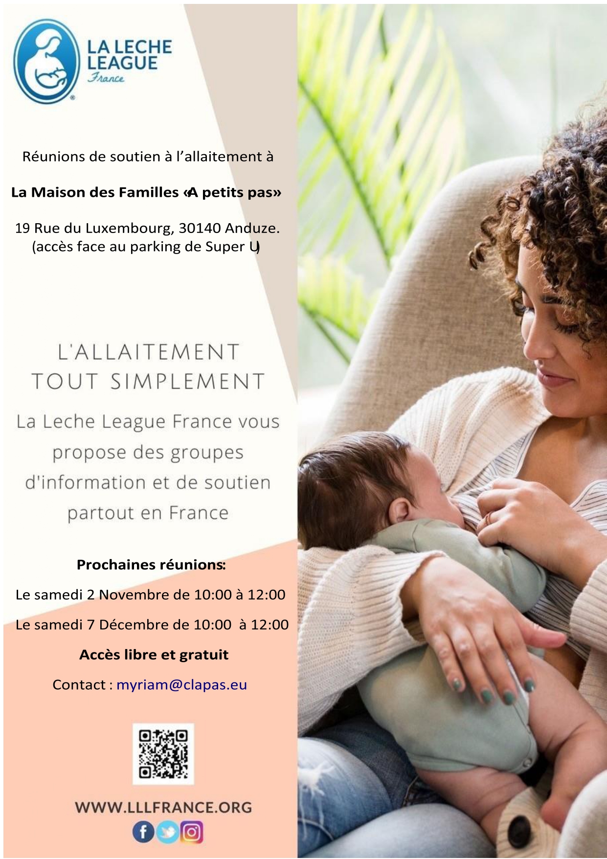 Permanence LECHE LEAGUE