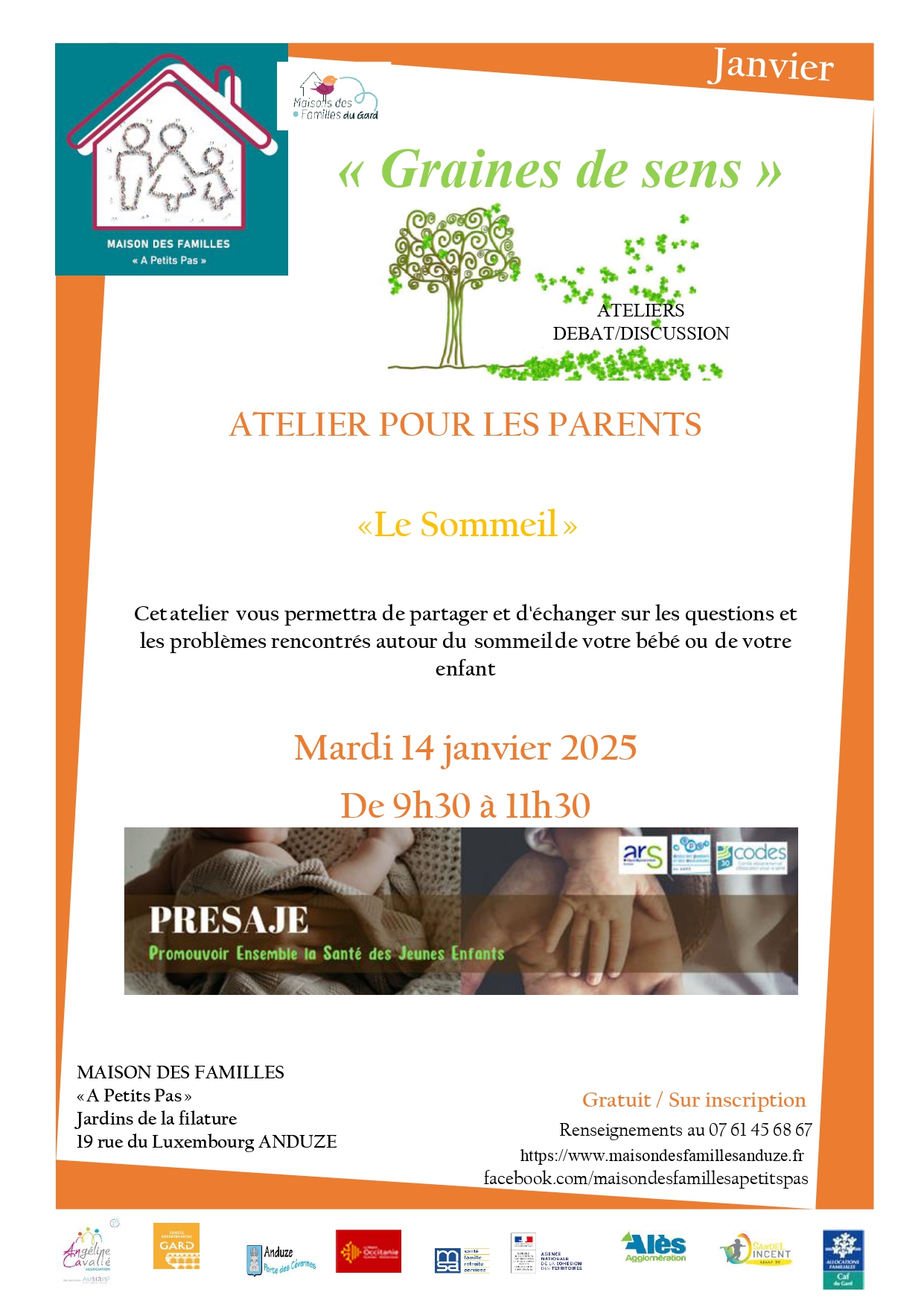 atelier PRESAJE "sommeil"