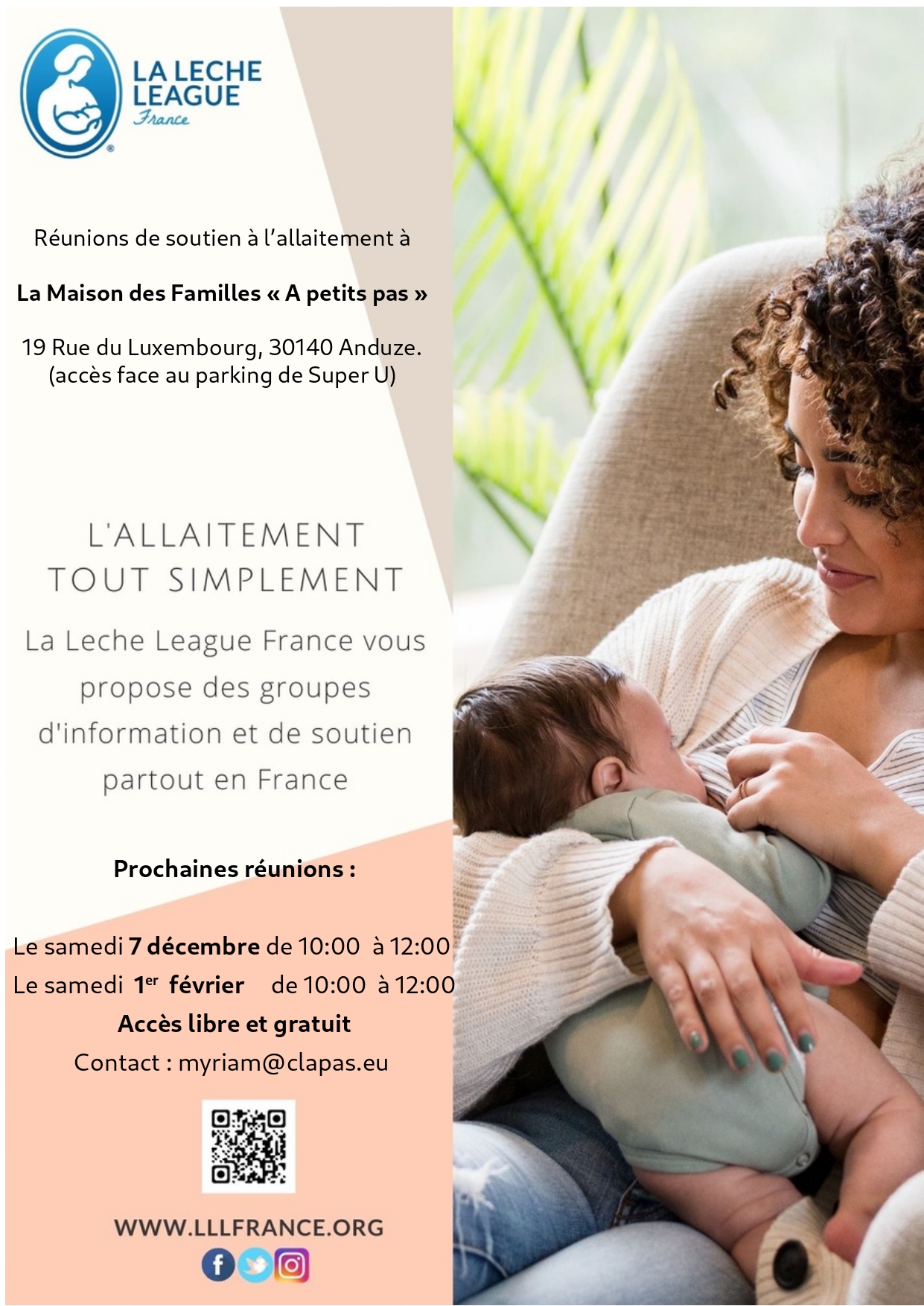 Permanence LECHE LEAGUE